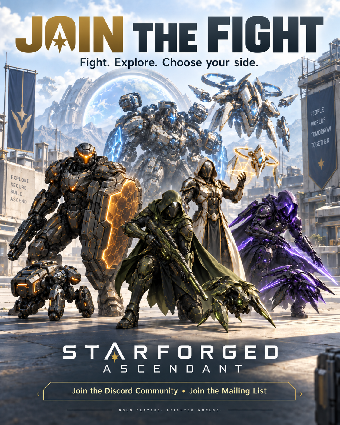 Join the Fight recruitment poster